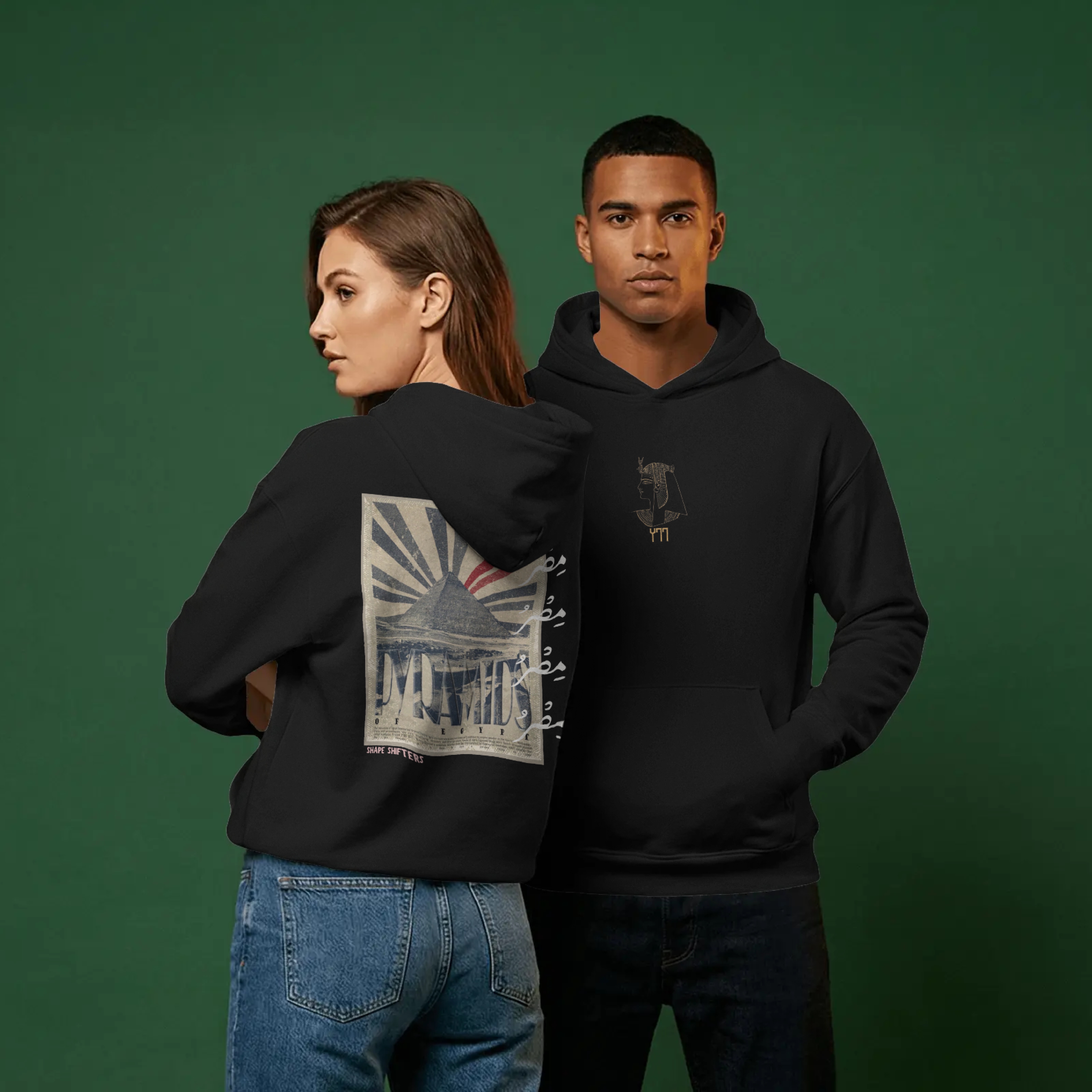 Pyramids Vintage Hoodie